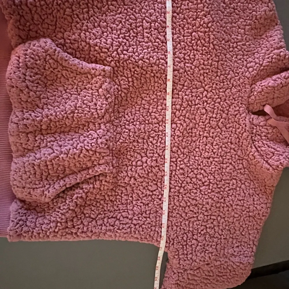 SUMMER SALE: Ci Sono Pink Sherpa women’s Hoodie - Picture 3 of 7